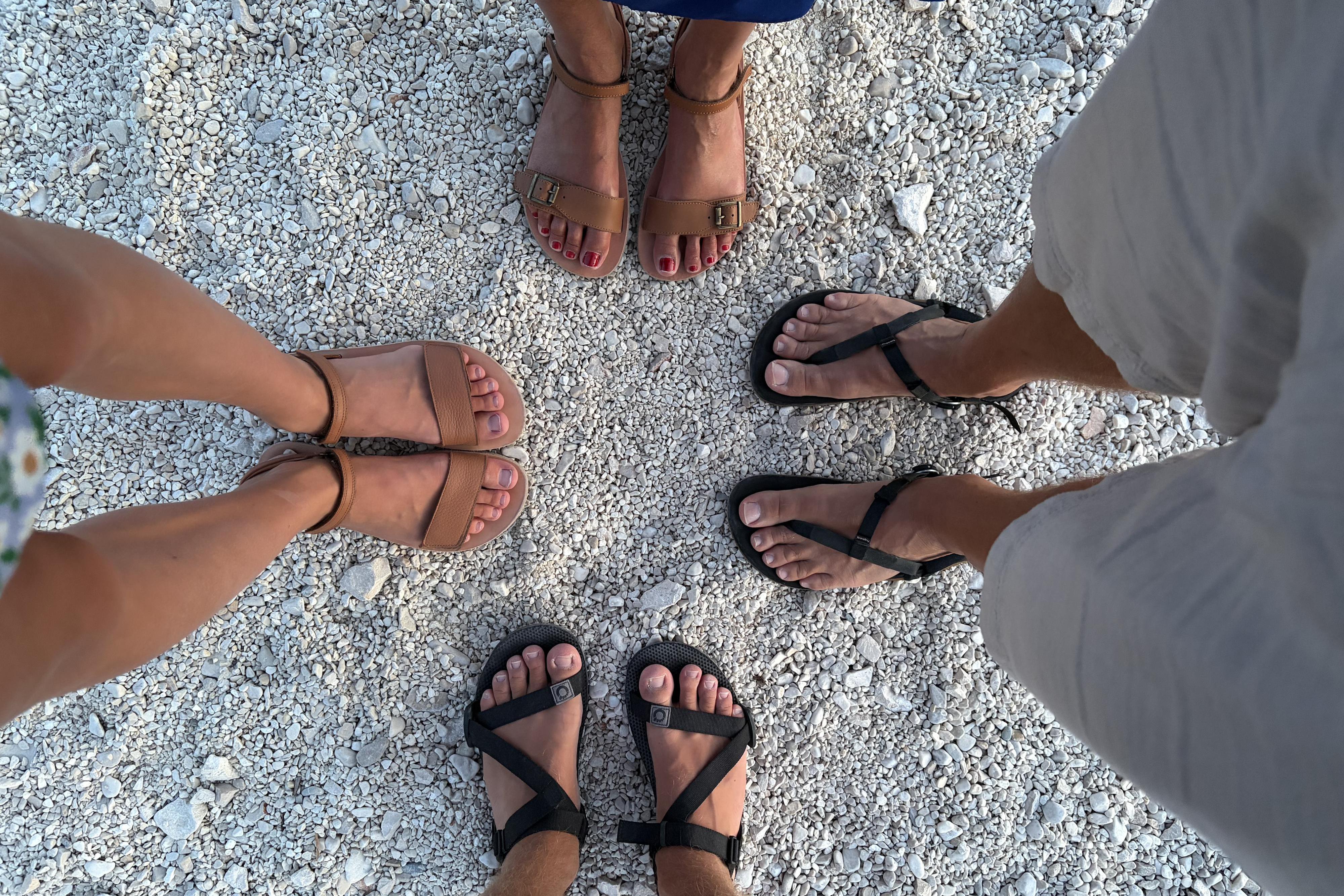Letní barefoot sandály se slevou až 70 %
