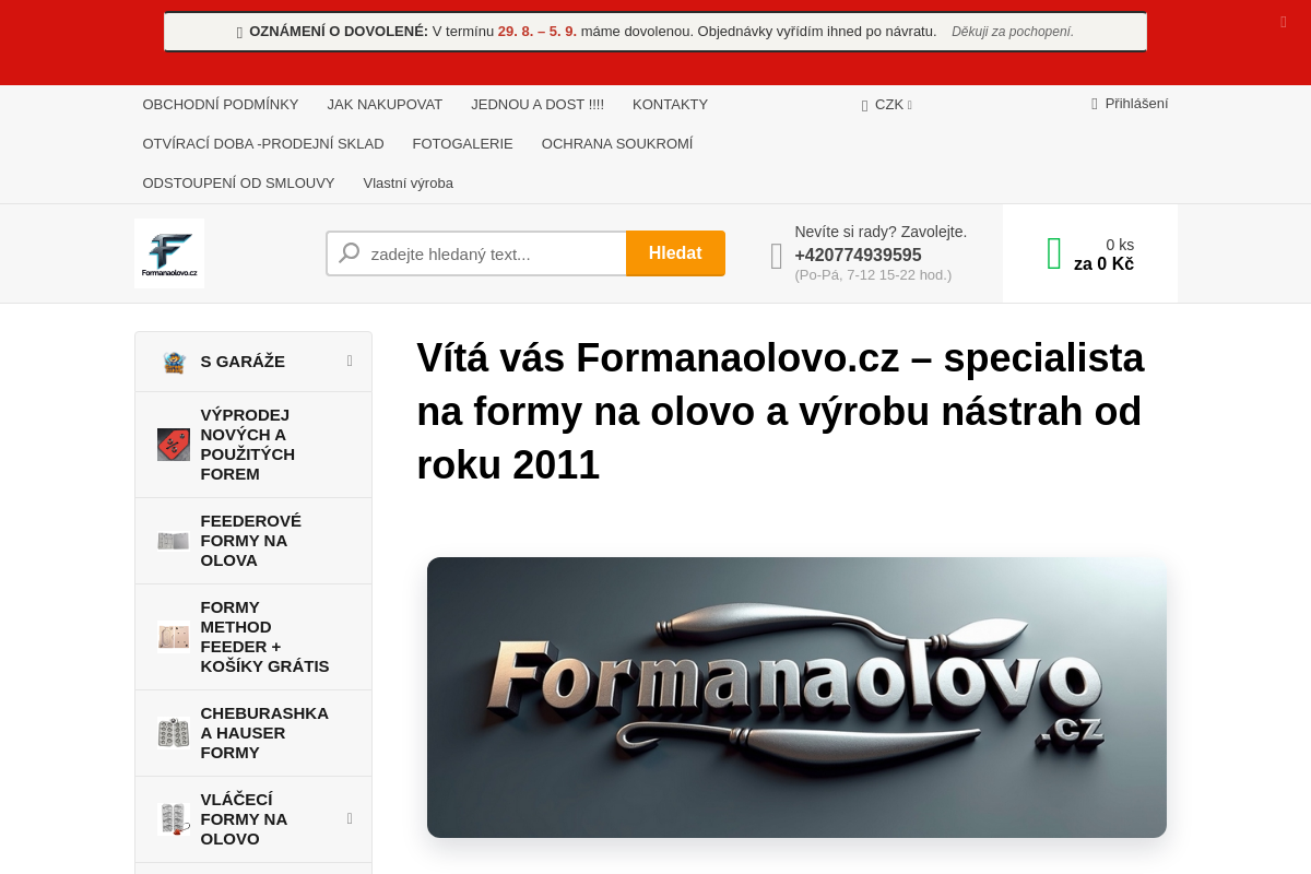 Formanaolovo.cz