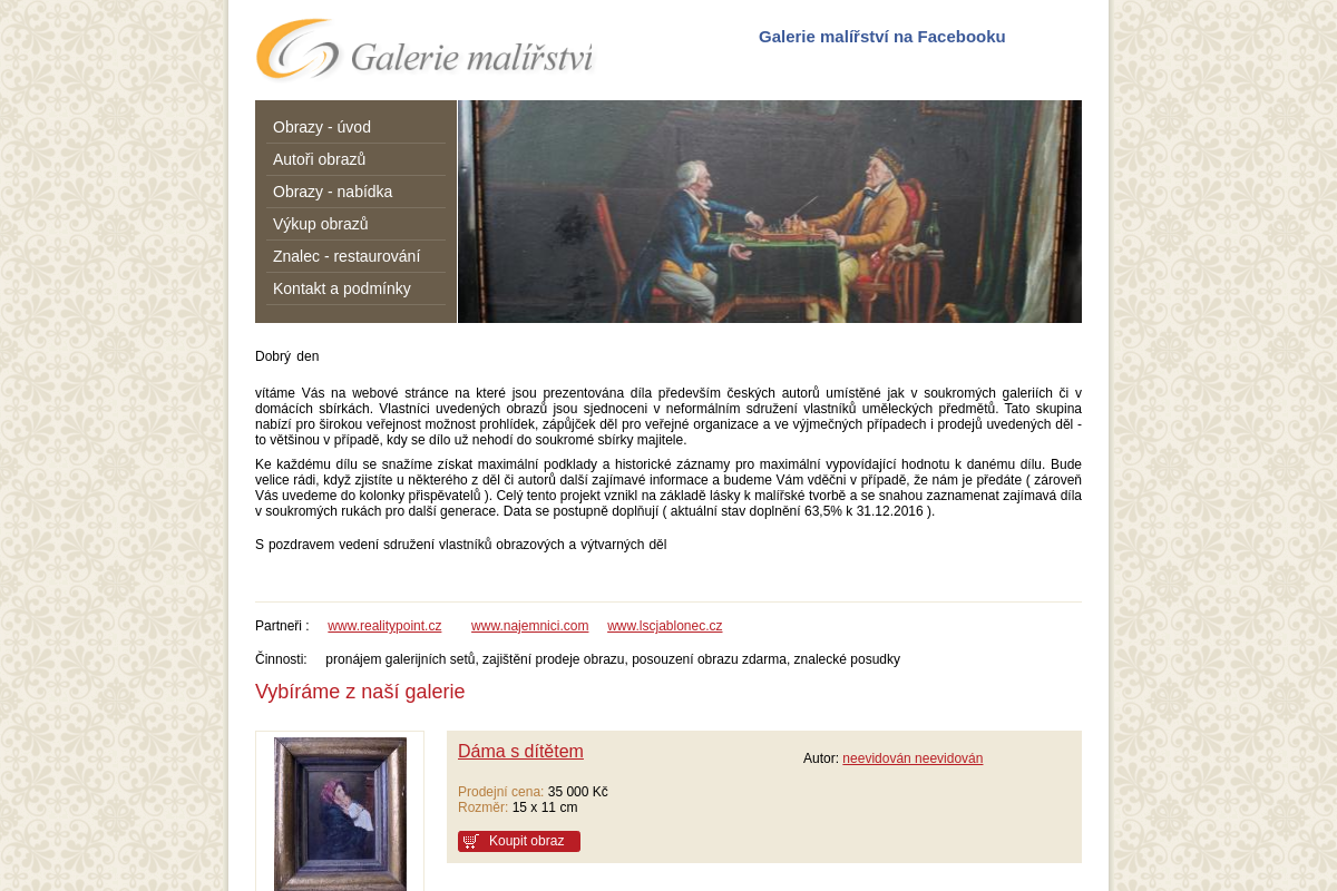 Galerie malířství - Ing. Pavel Kubíček