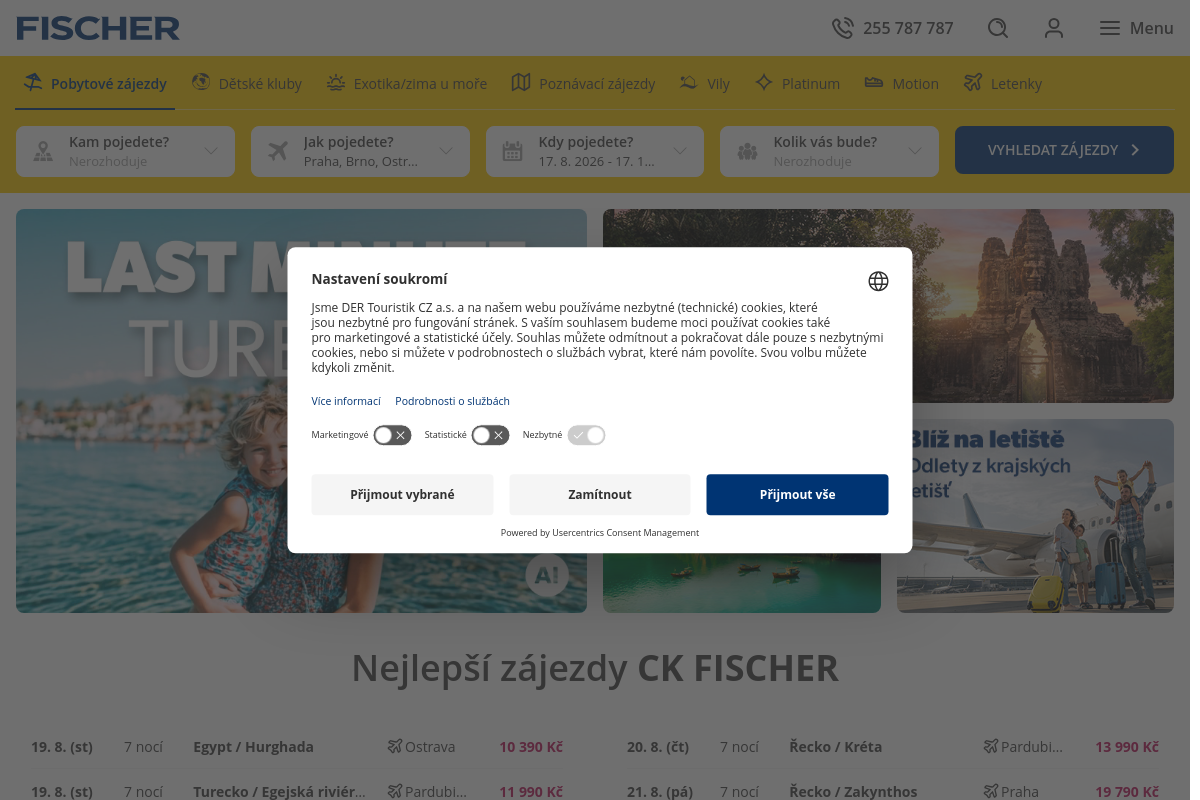 Cestovní kancelář FISCHER