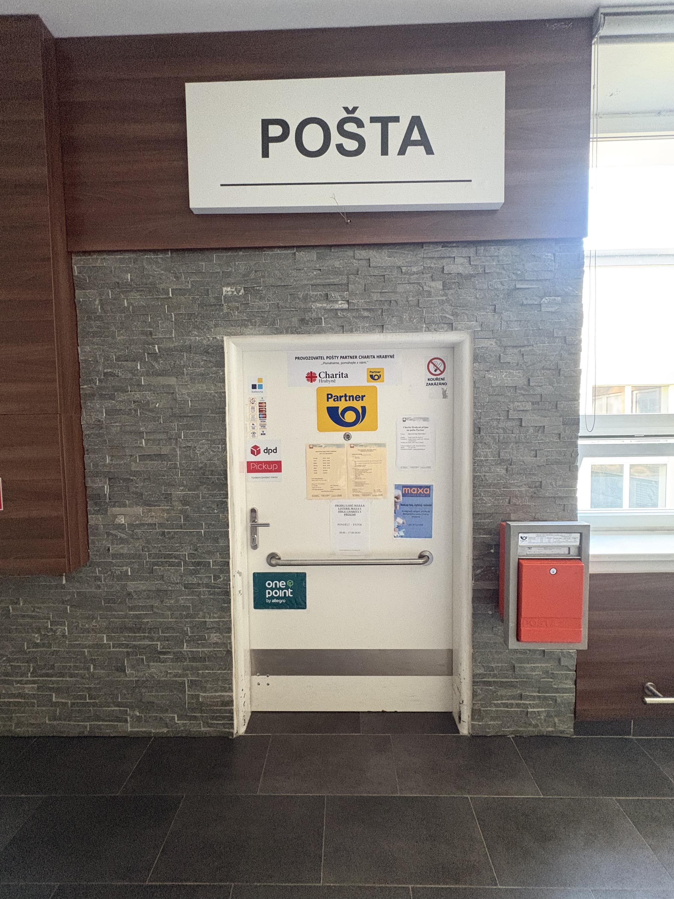 Pošta partner Charita Hrabyně 3 foto 1