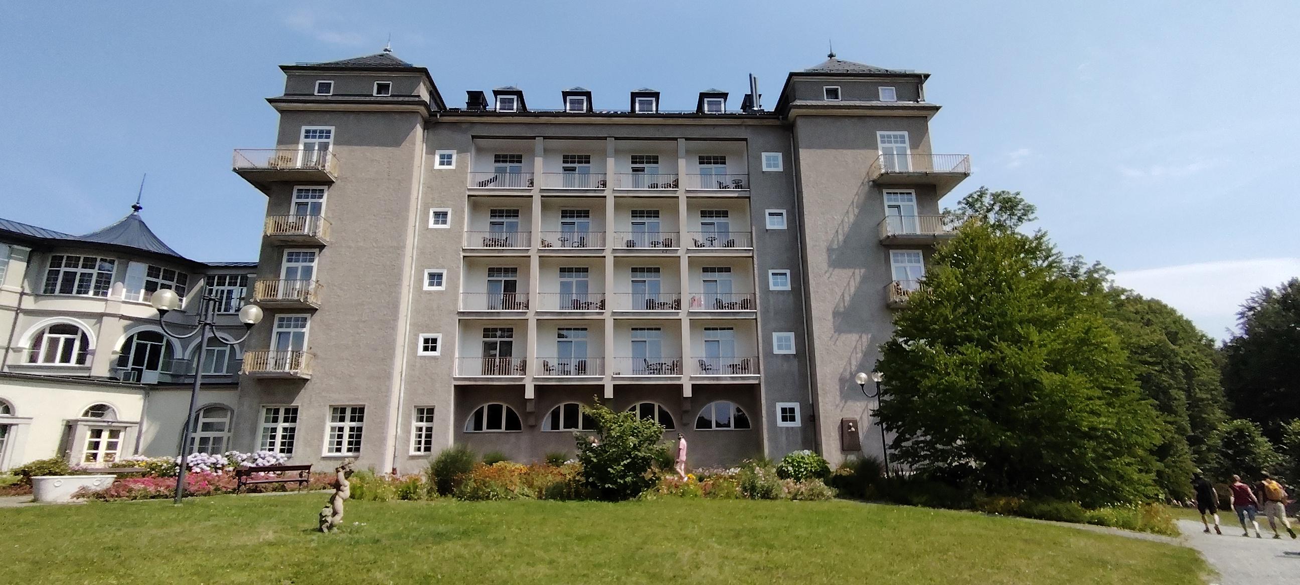 Krytý bazén hotelu Priessnitz foto 2