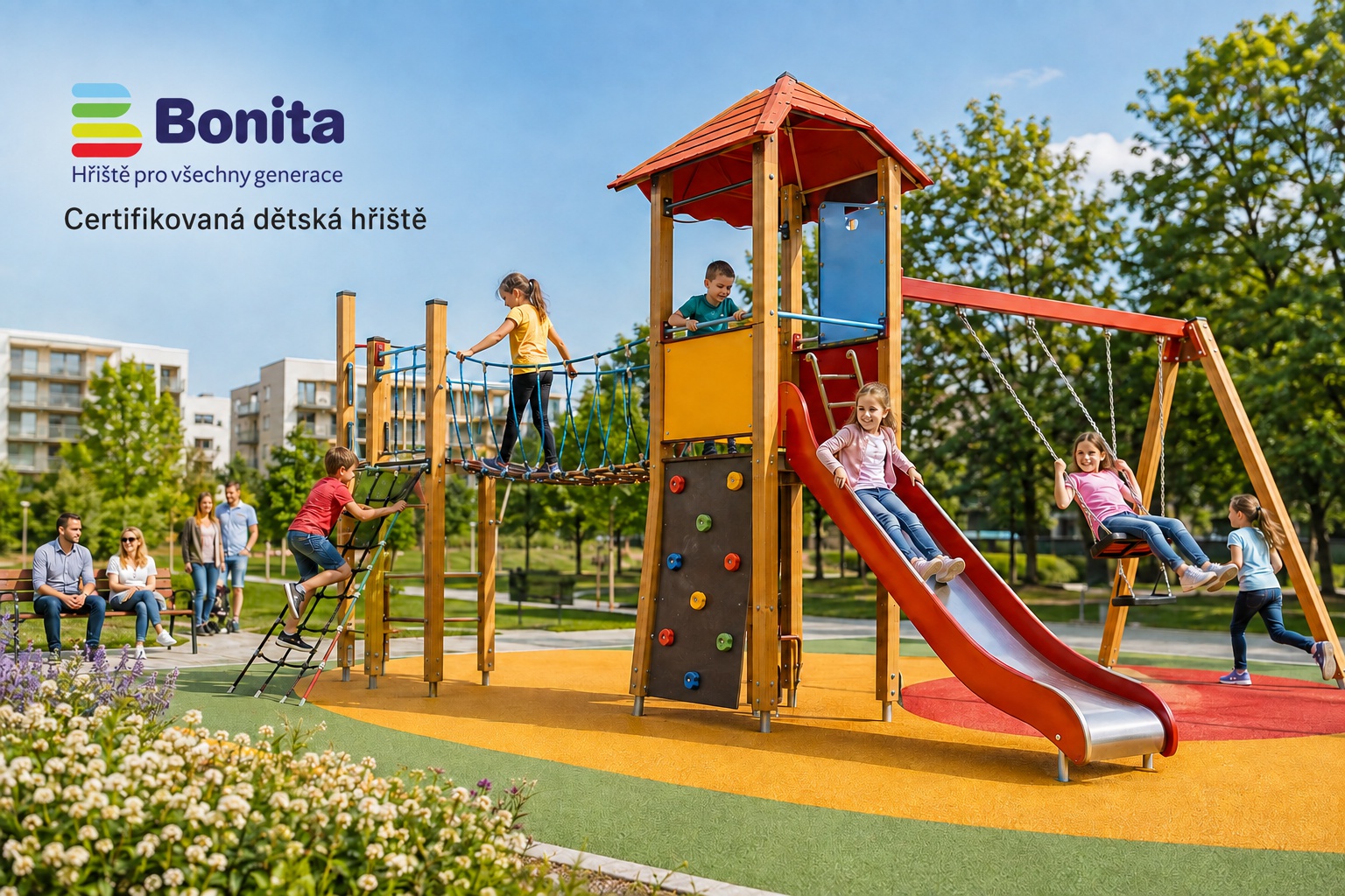 Certifikovaná dětská hřiště Bonita