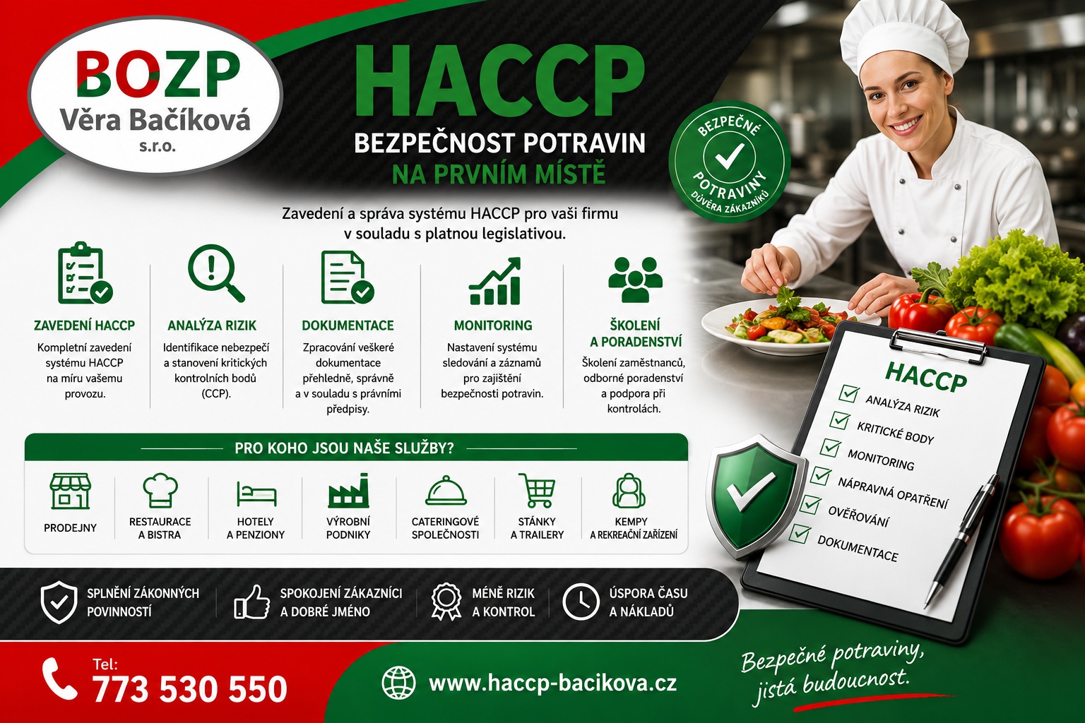 HACCP systém pro školy, školky, dětské skupiny.