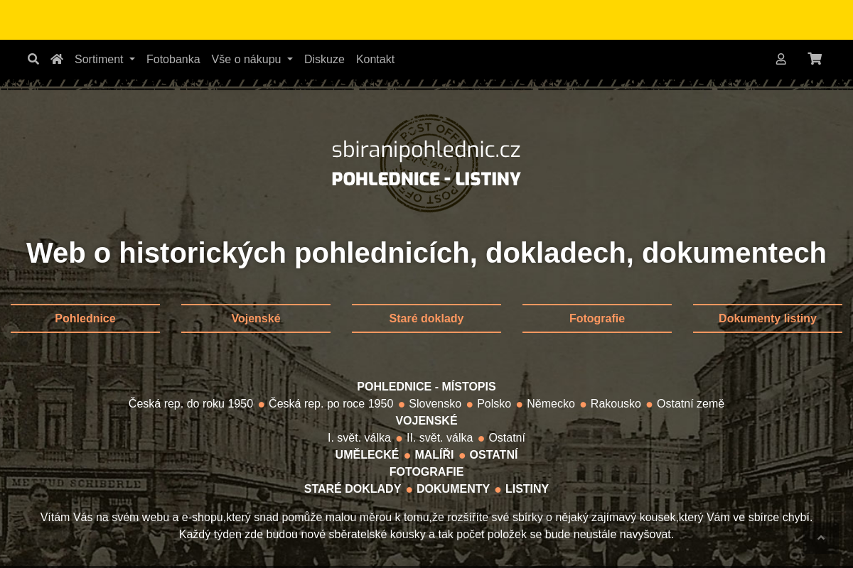 Sbiranipohlednic.cz