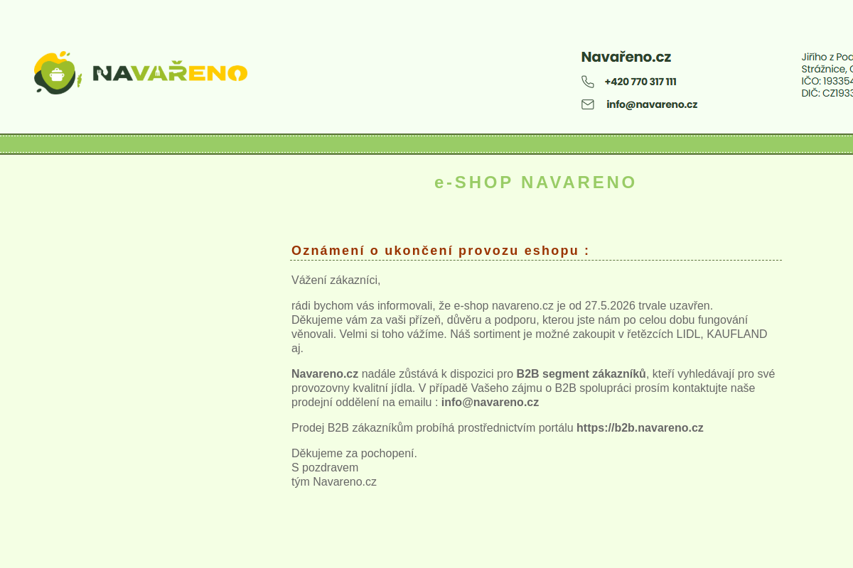 Eshop.navareno.cz