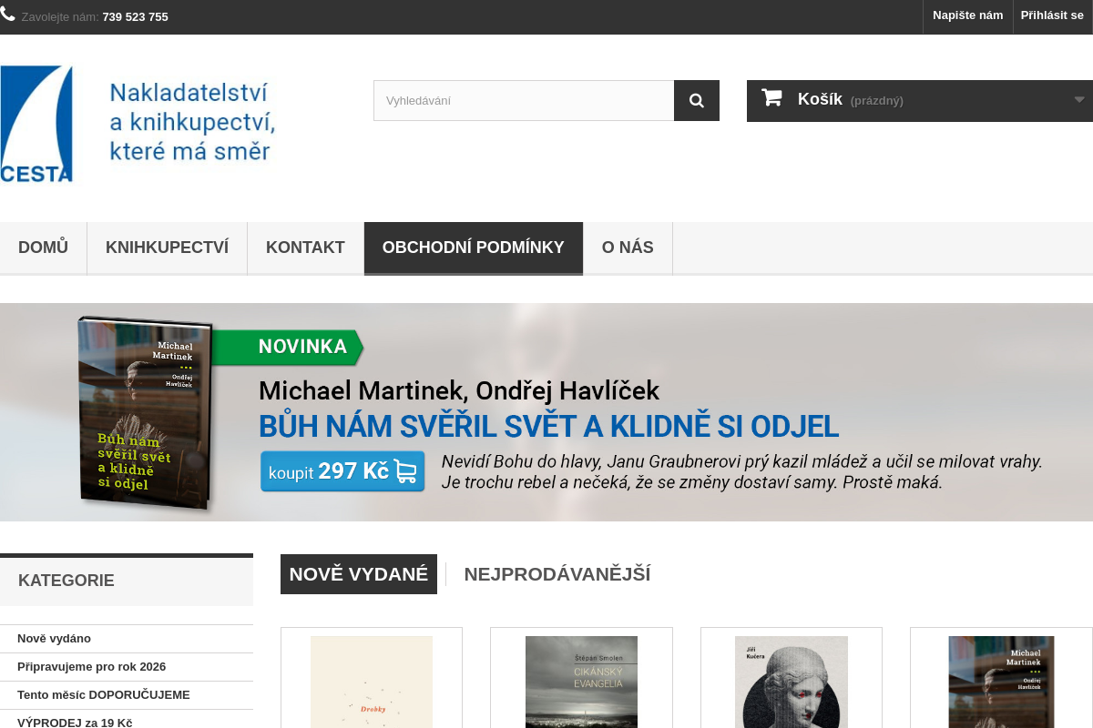 Knihkupectví a nakladatelství Cesta