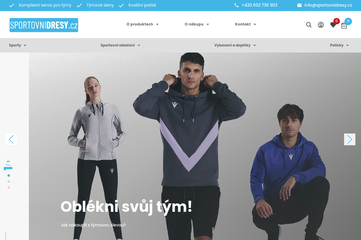 sportovnidresy.cz