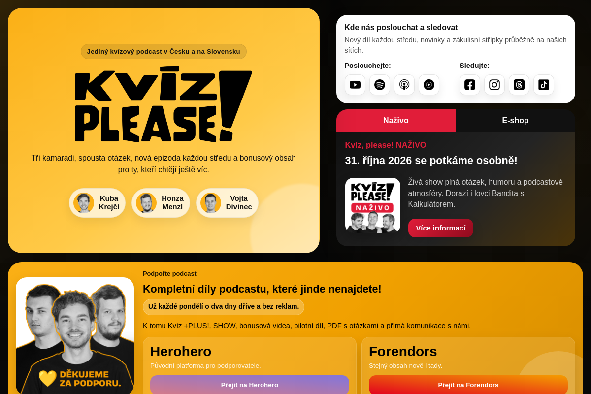 Kvíz, please!
