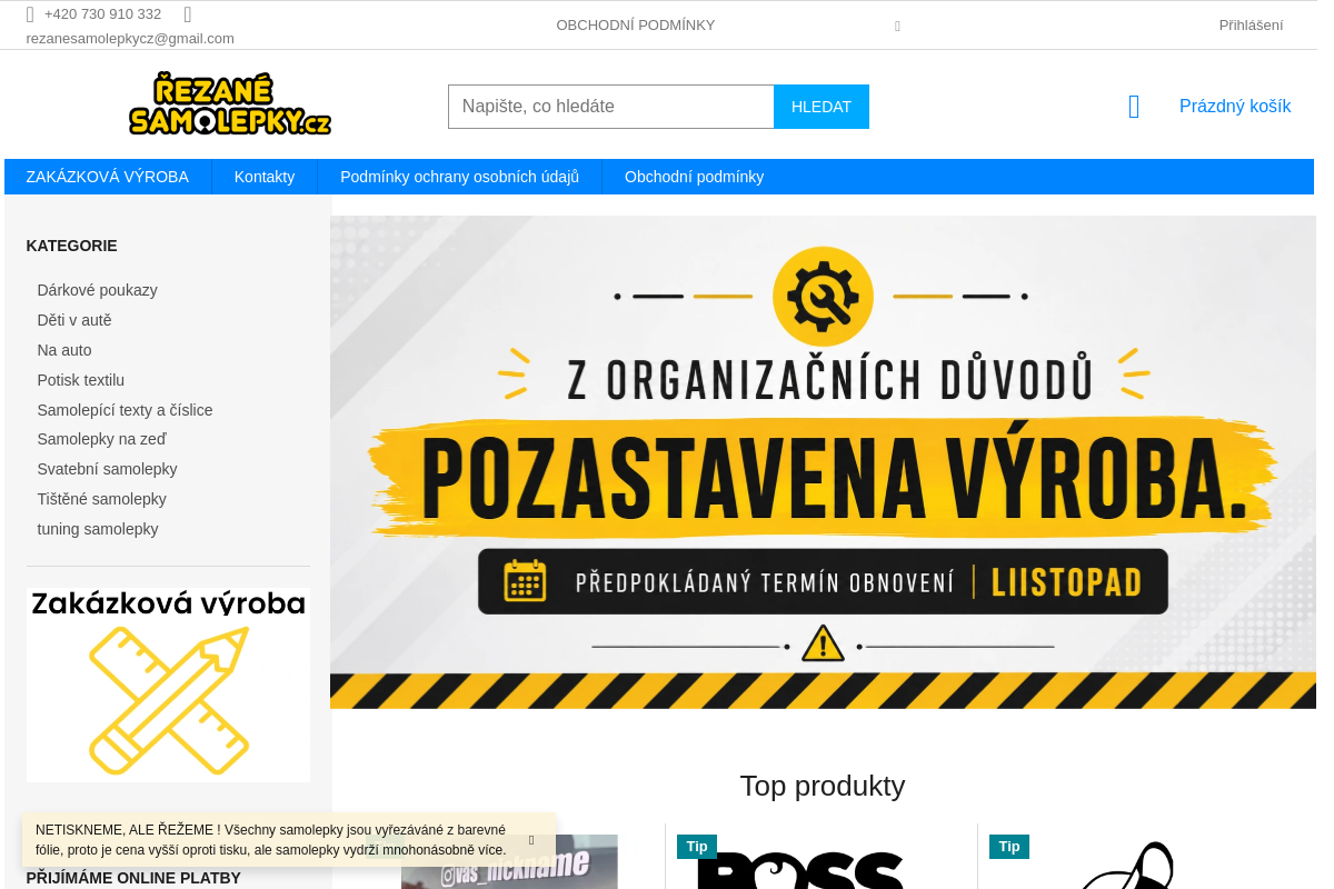 Shop.rezanesamolepky.cz