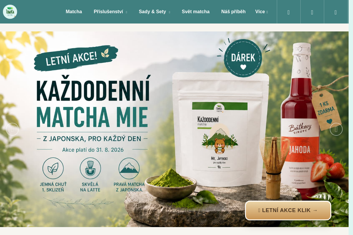 Tomikamatcha.cz