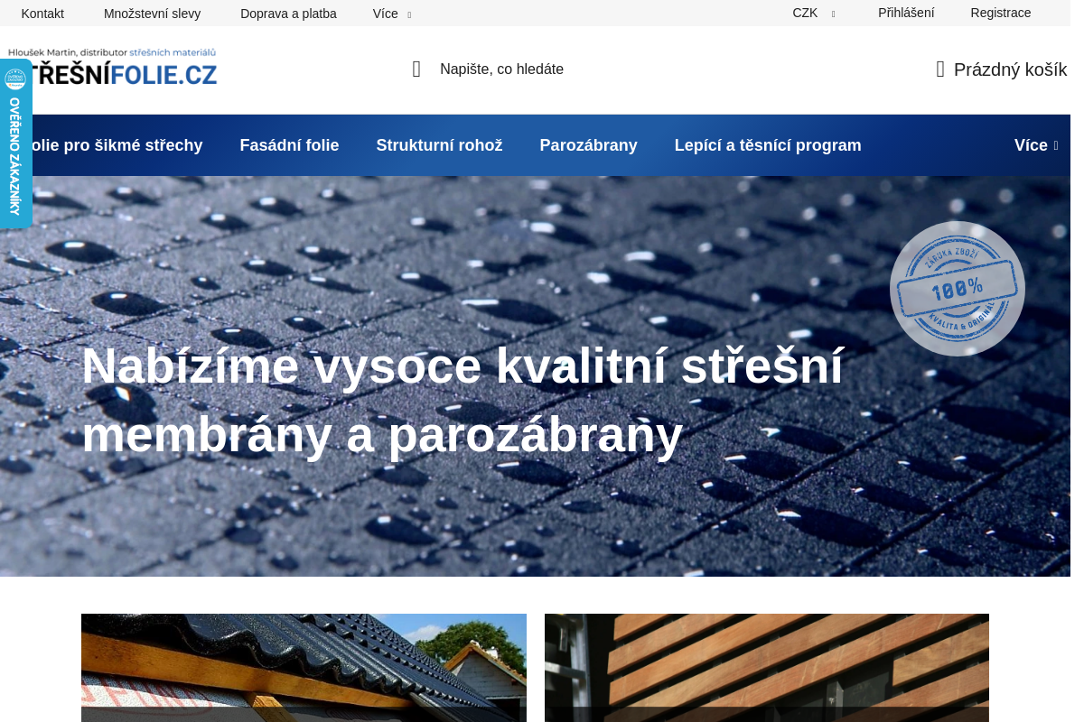 STŘEŠNÍFÓLIE.CZ