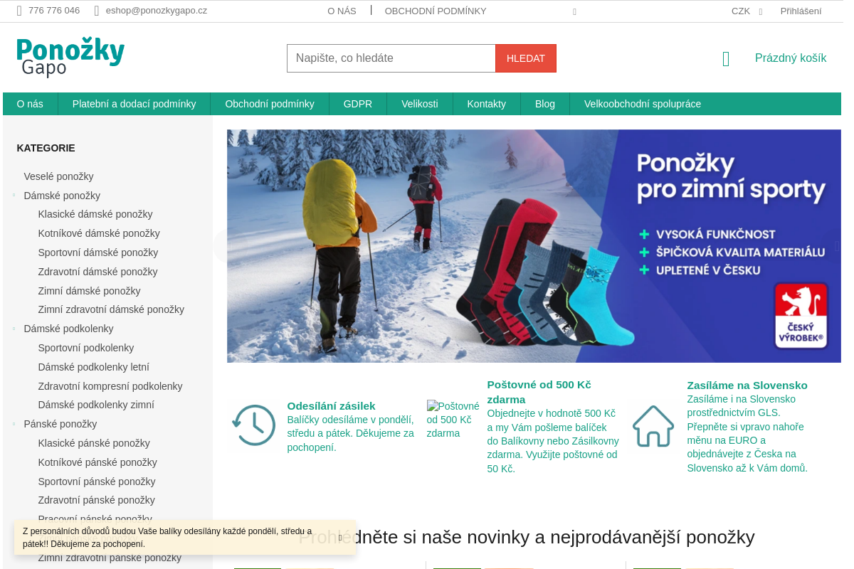 Ponozkygapo.cz
