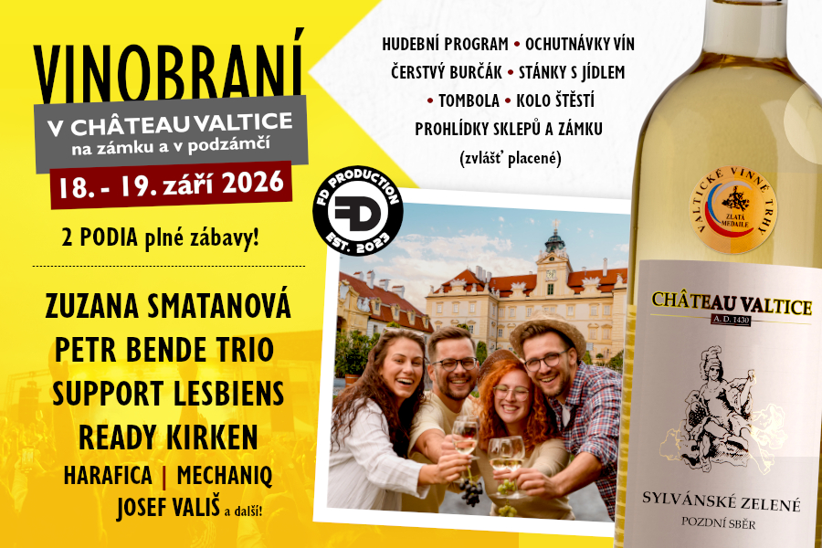 Vinobraní v CHÂTEAU VALTICE