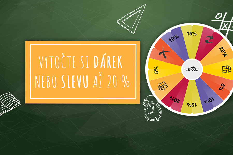 Roztočte rulETU a získejte slevu nebo dárek