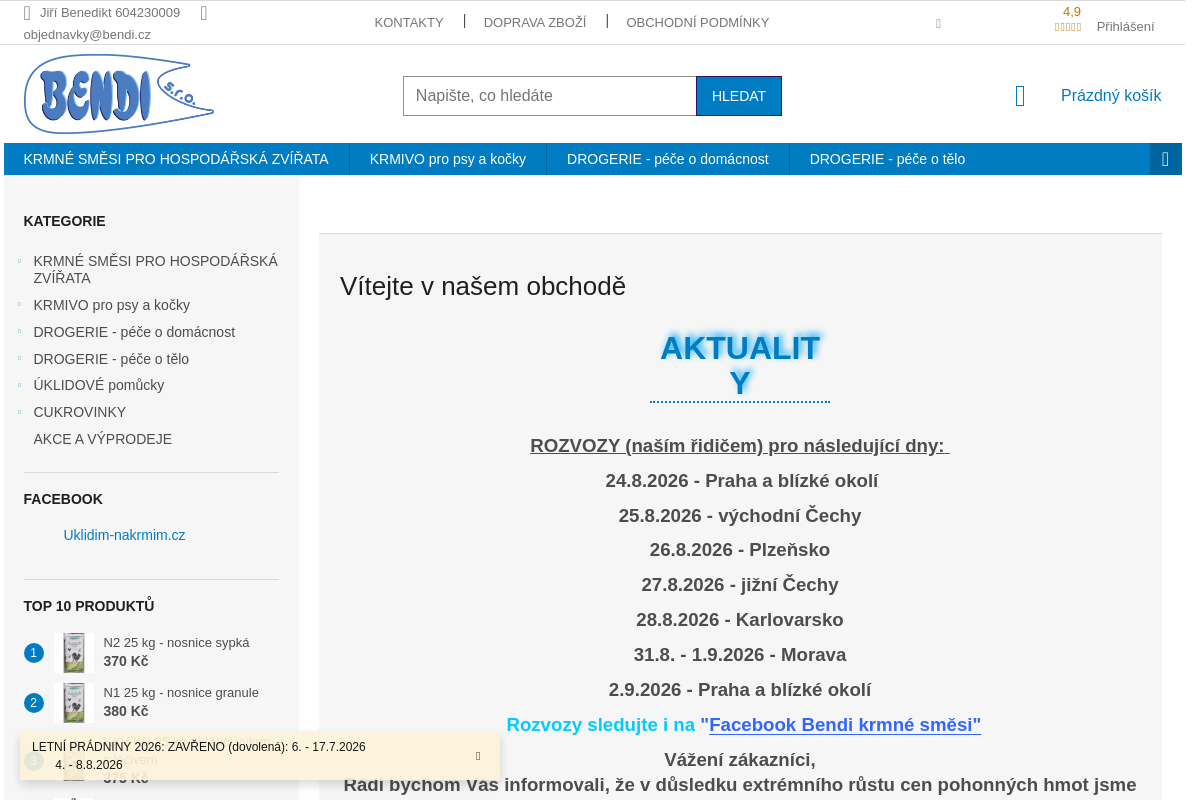 Uklidim-nakrmim.cz