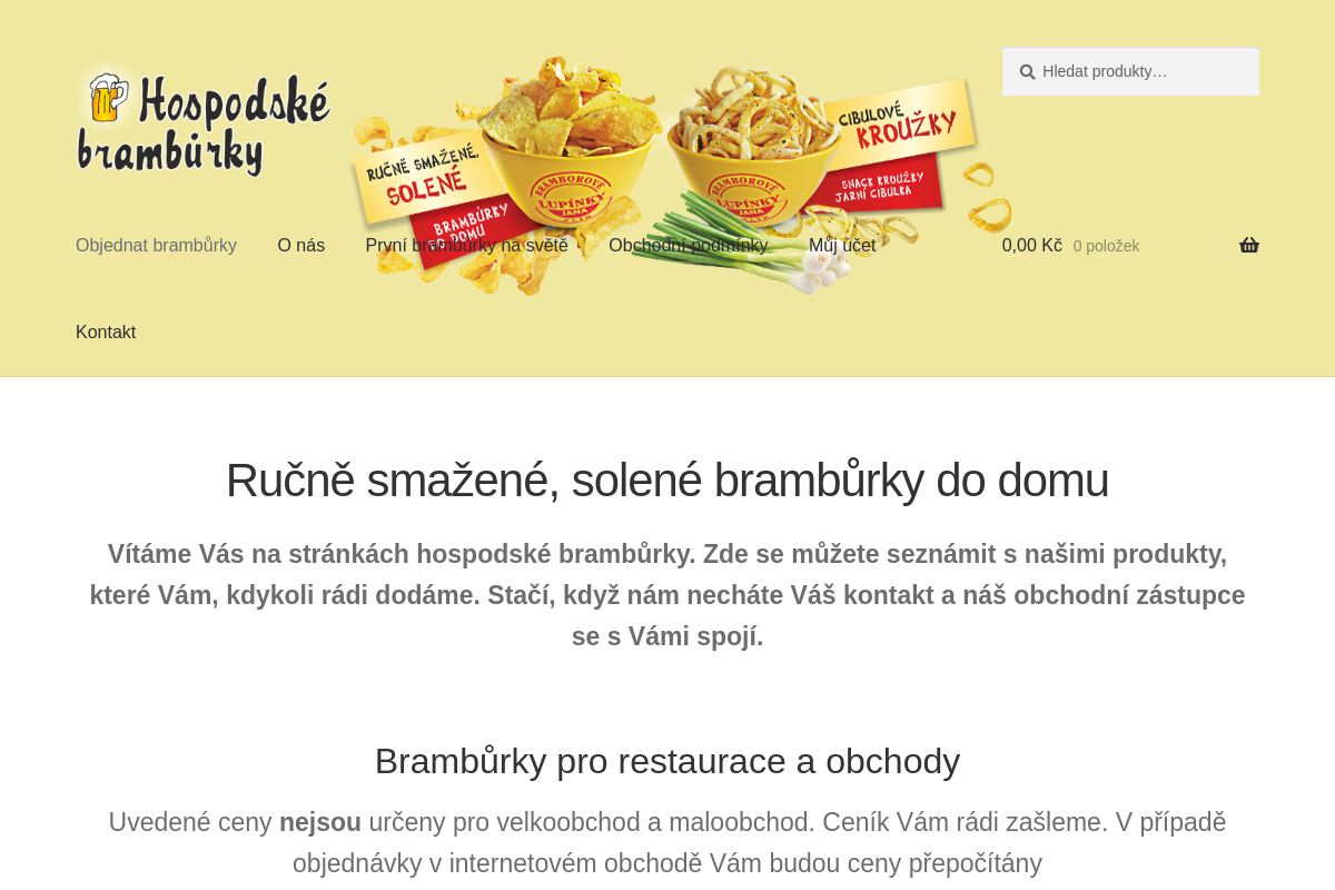 Hospodské brambůrky