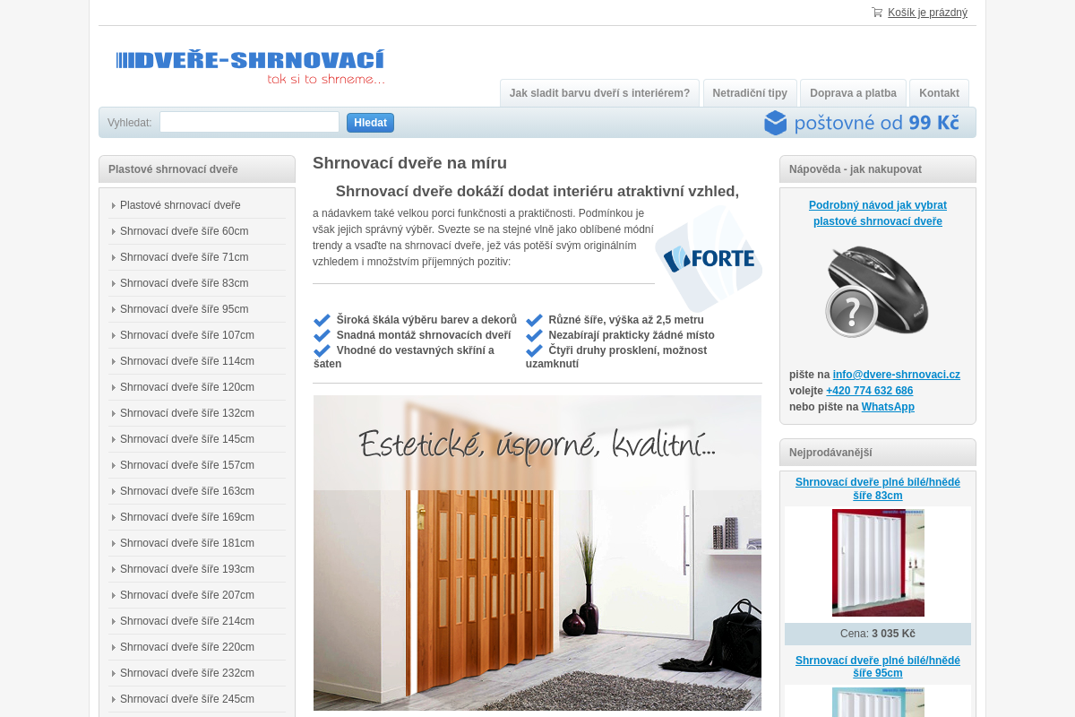 Dvere-shrnovaci.cz