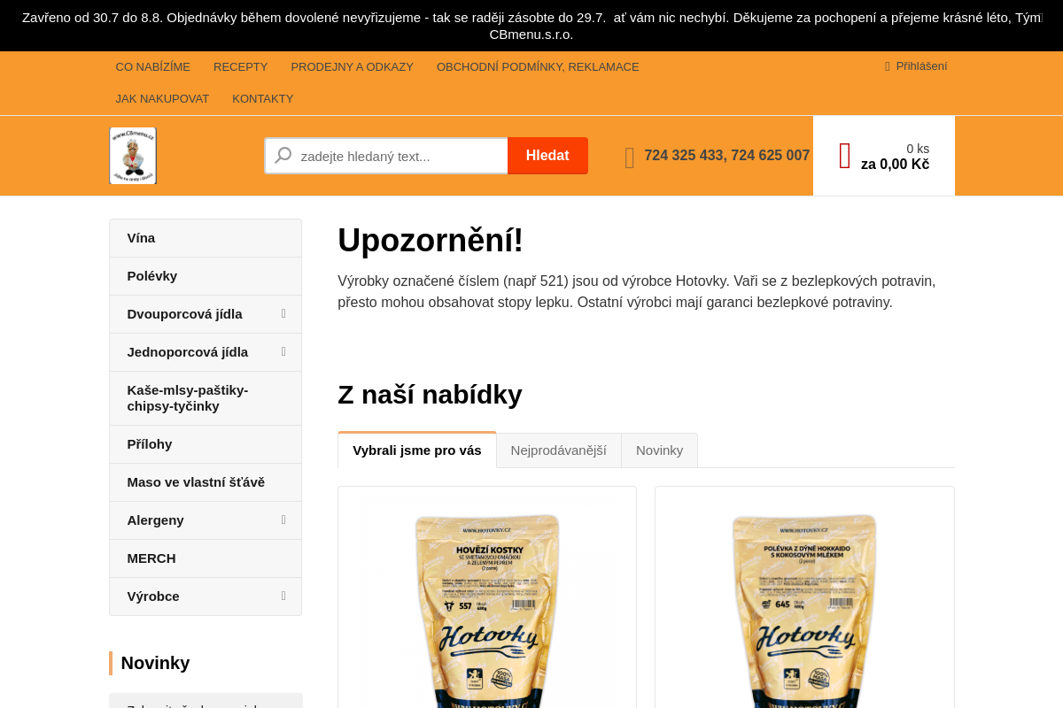 Cbmenu.cz
