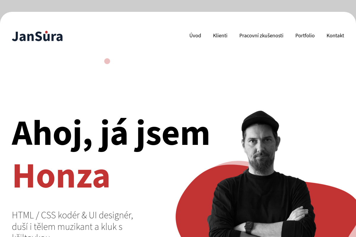 Webdesigner Jan Sůra