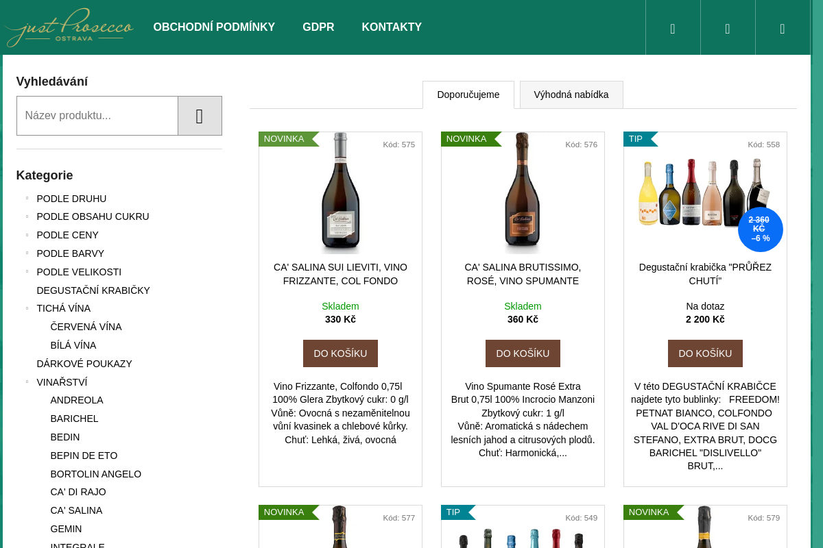 Eshop.justprosecco.cz