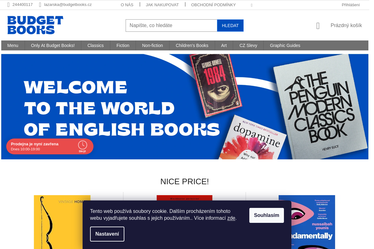 BUDGET BOOKS