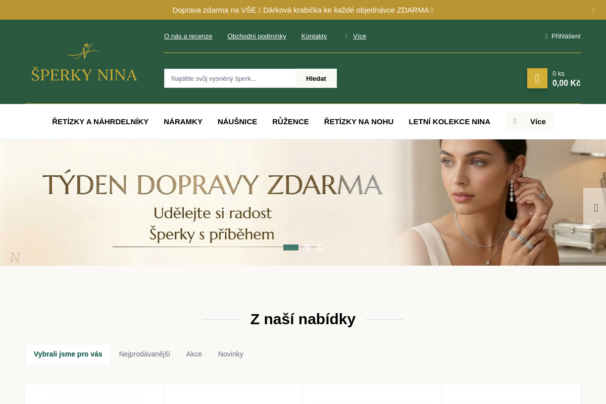 Šperky Nina