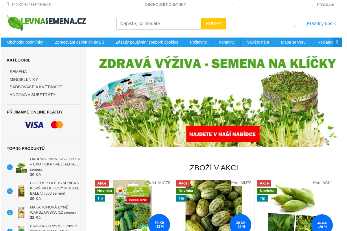 Levnasemena.cz