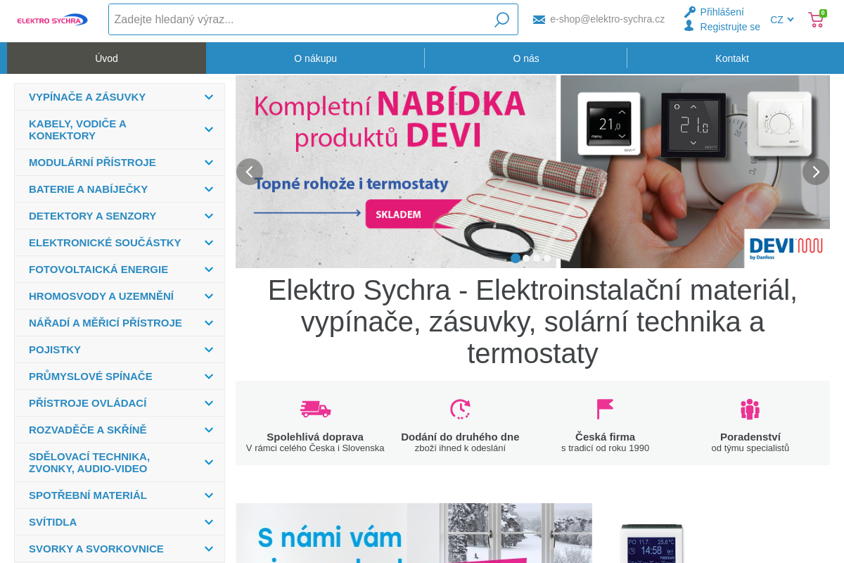ELEKTRO - SYCHRA, spol. s r.o.