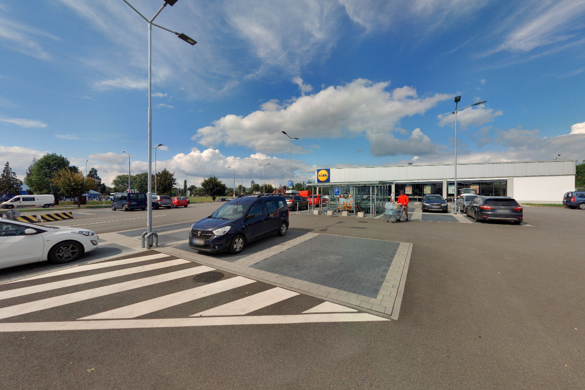 Nabíjecí stanice Lidl
