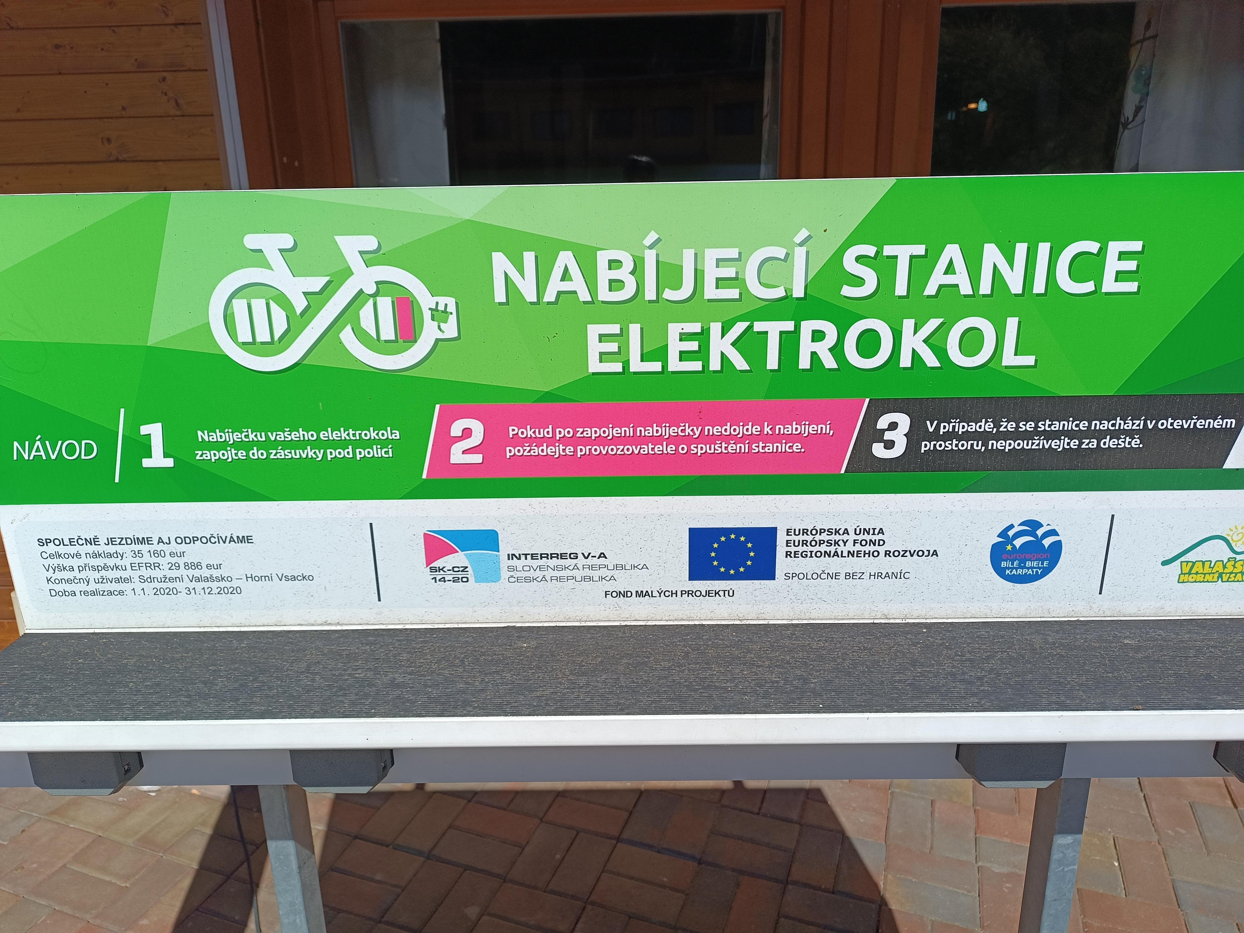 Nabíjecí stanice elektrokol Karolinka foto 4