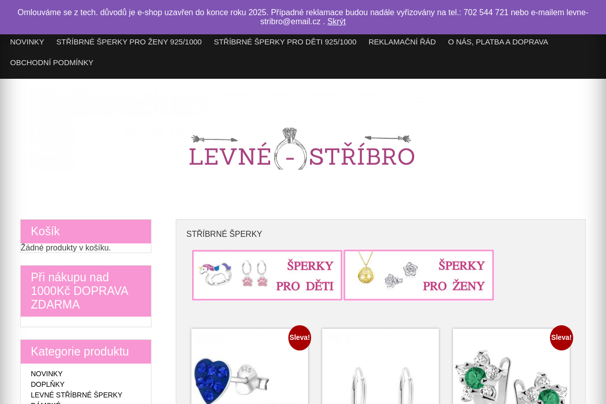 Levne-stribro.cz