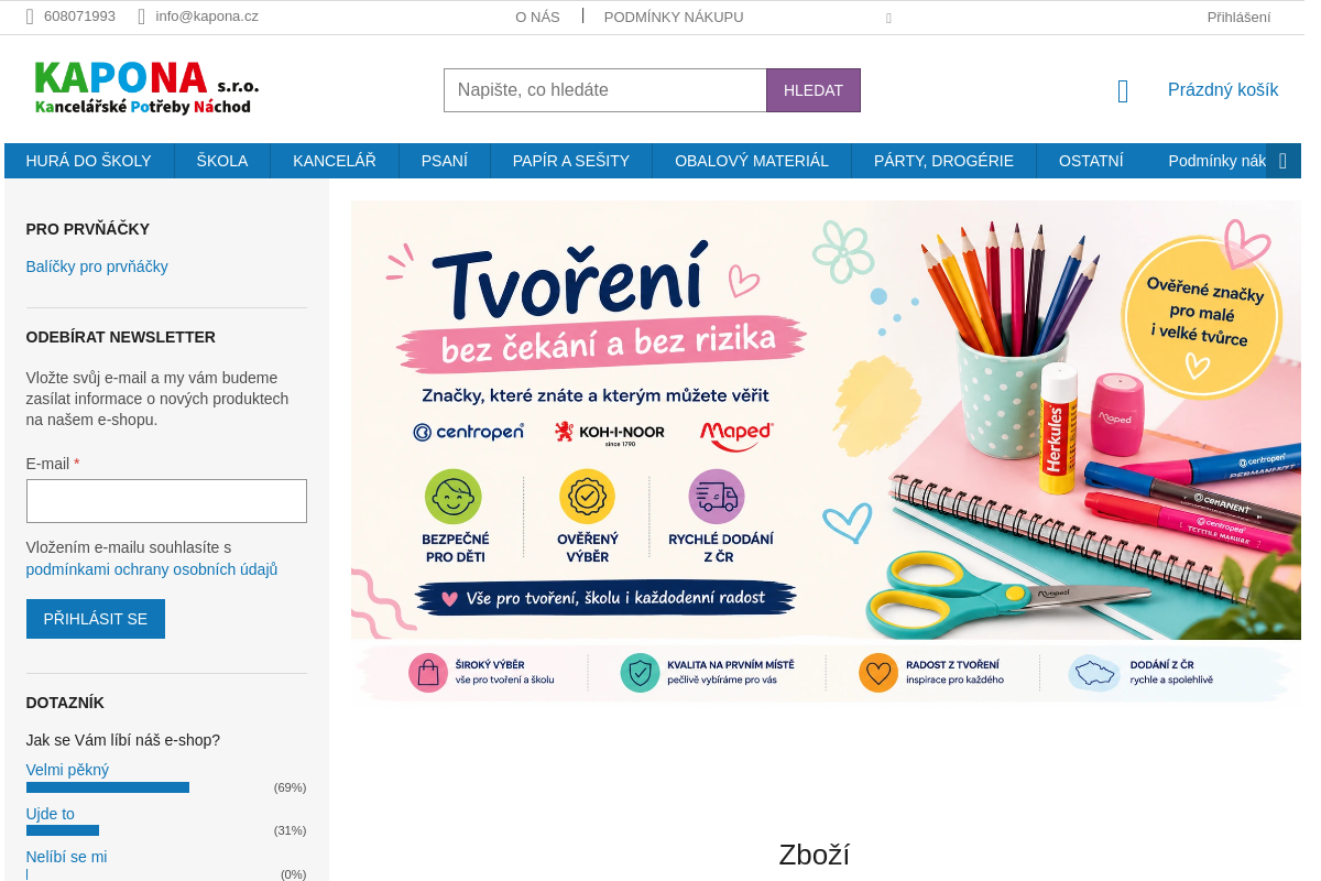 Papírnictví Kapona a Tuček