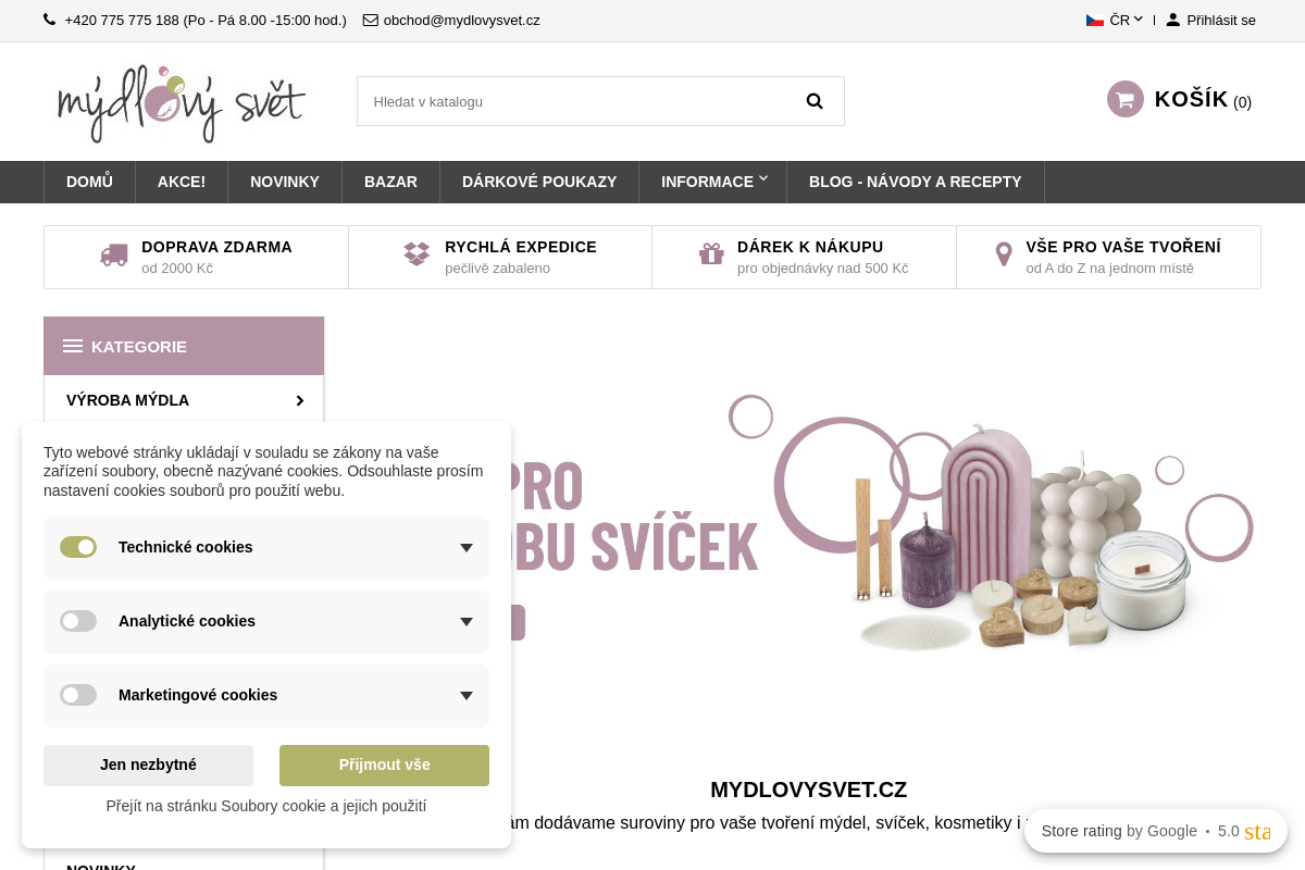 Mydlovysvet.cz