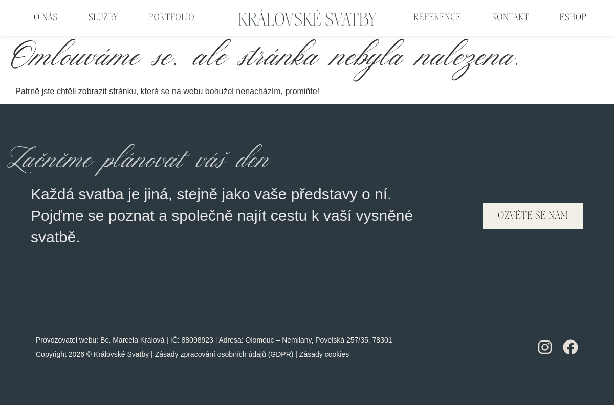 Kralovskesvatby.cz/obchod