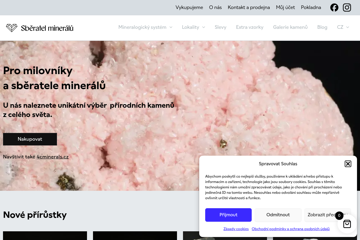 Sberatelmineralu.cz