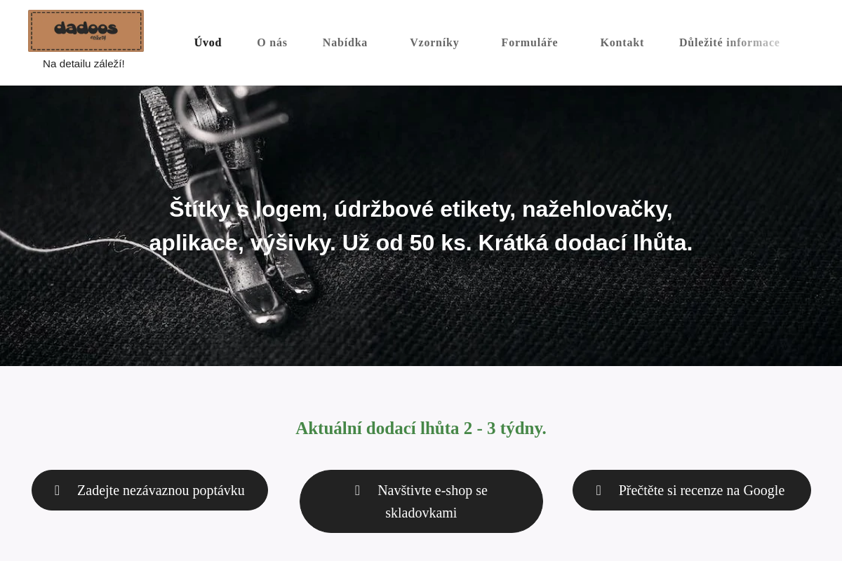 Dadoos-etikety.cz