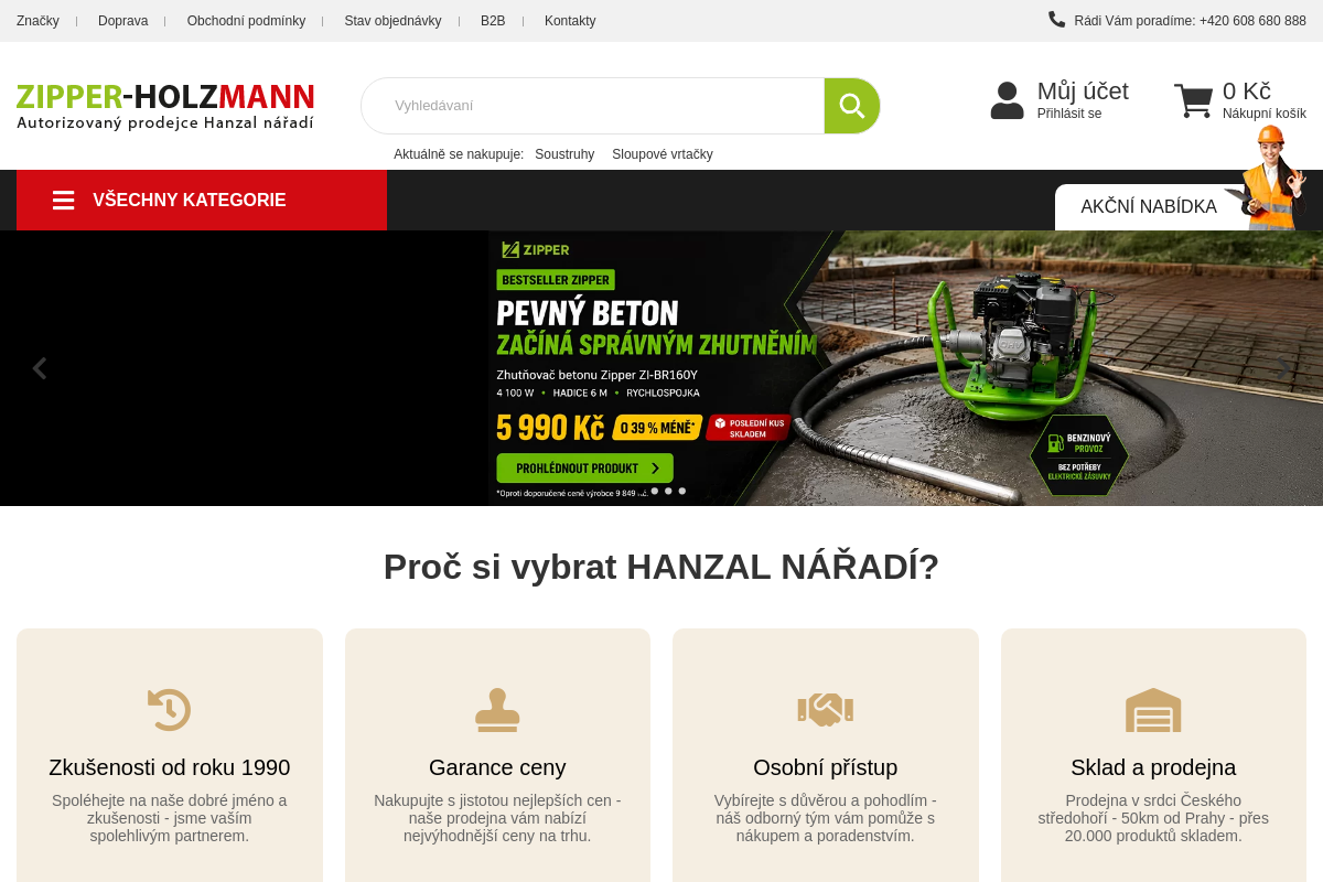 Zipper-holzmann-eshop.cz