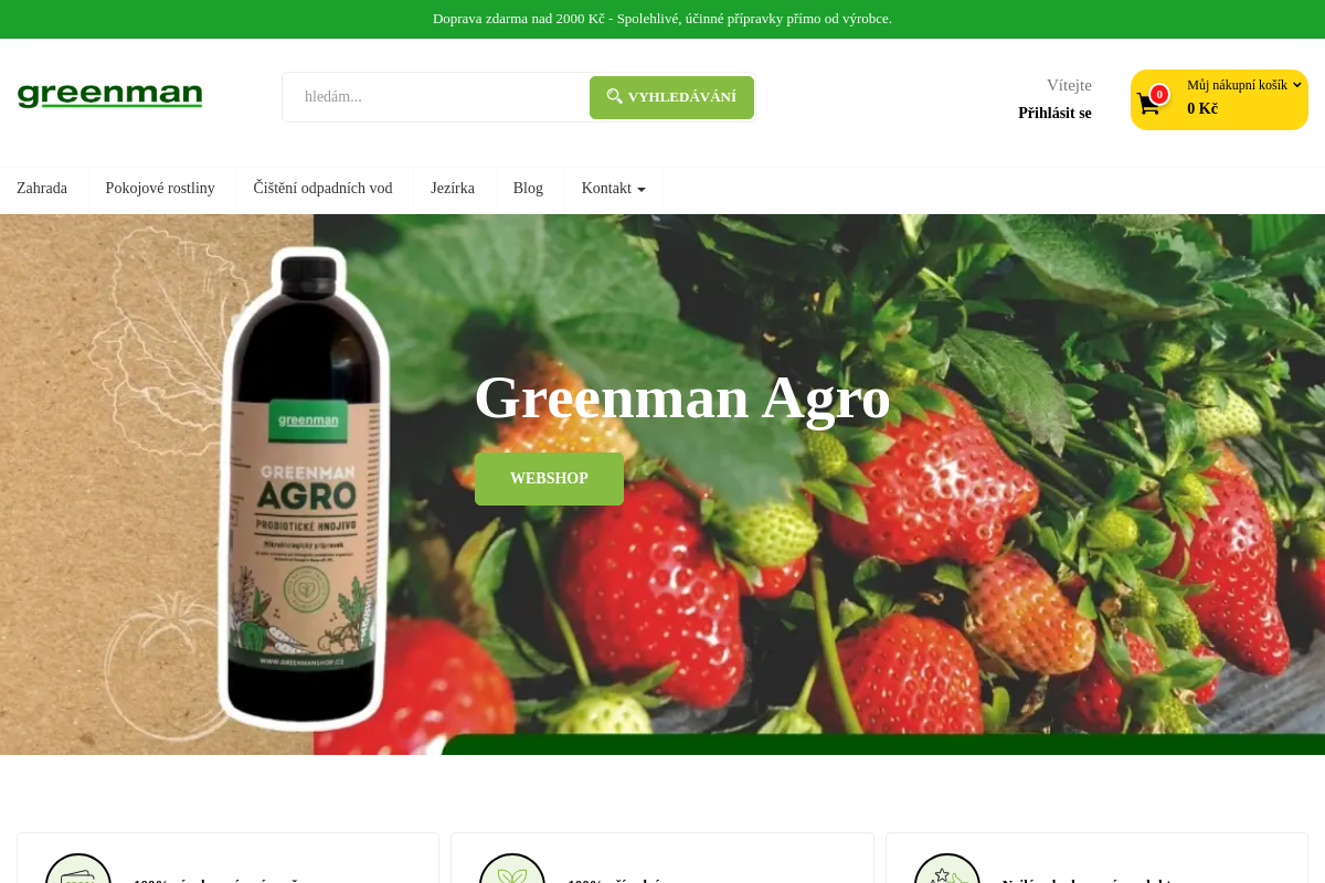Greenmanshop.cz
