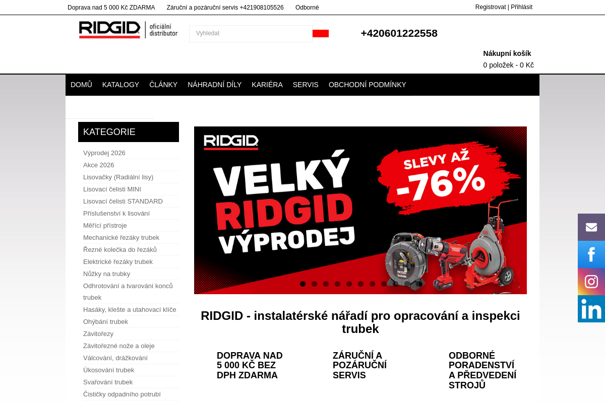 Ridgidtools.cz