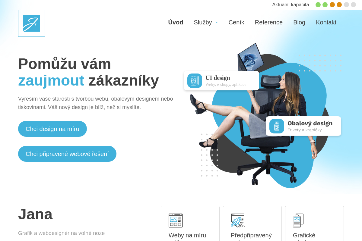 Jana Jonášová - navrhywebu.cz