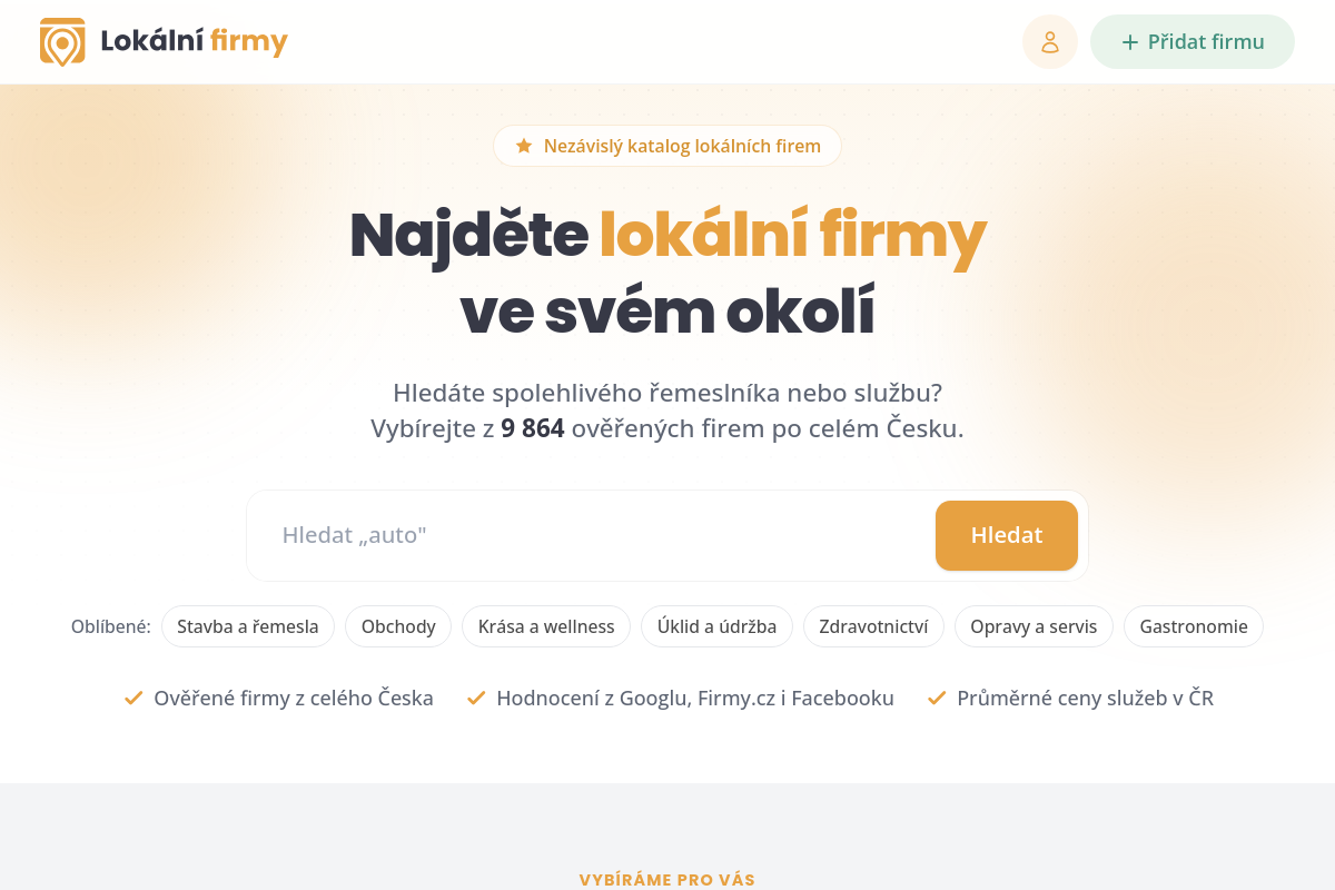 Lokální firmy