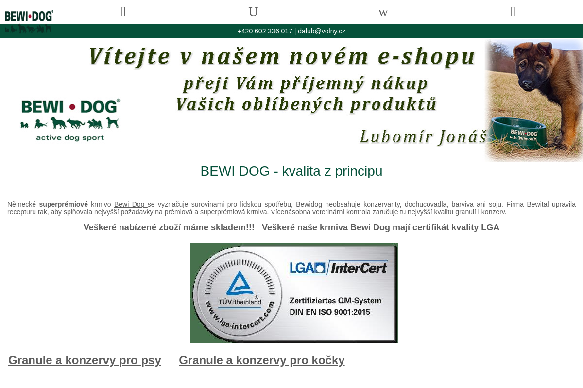 Bewidog-eshop.cz