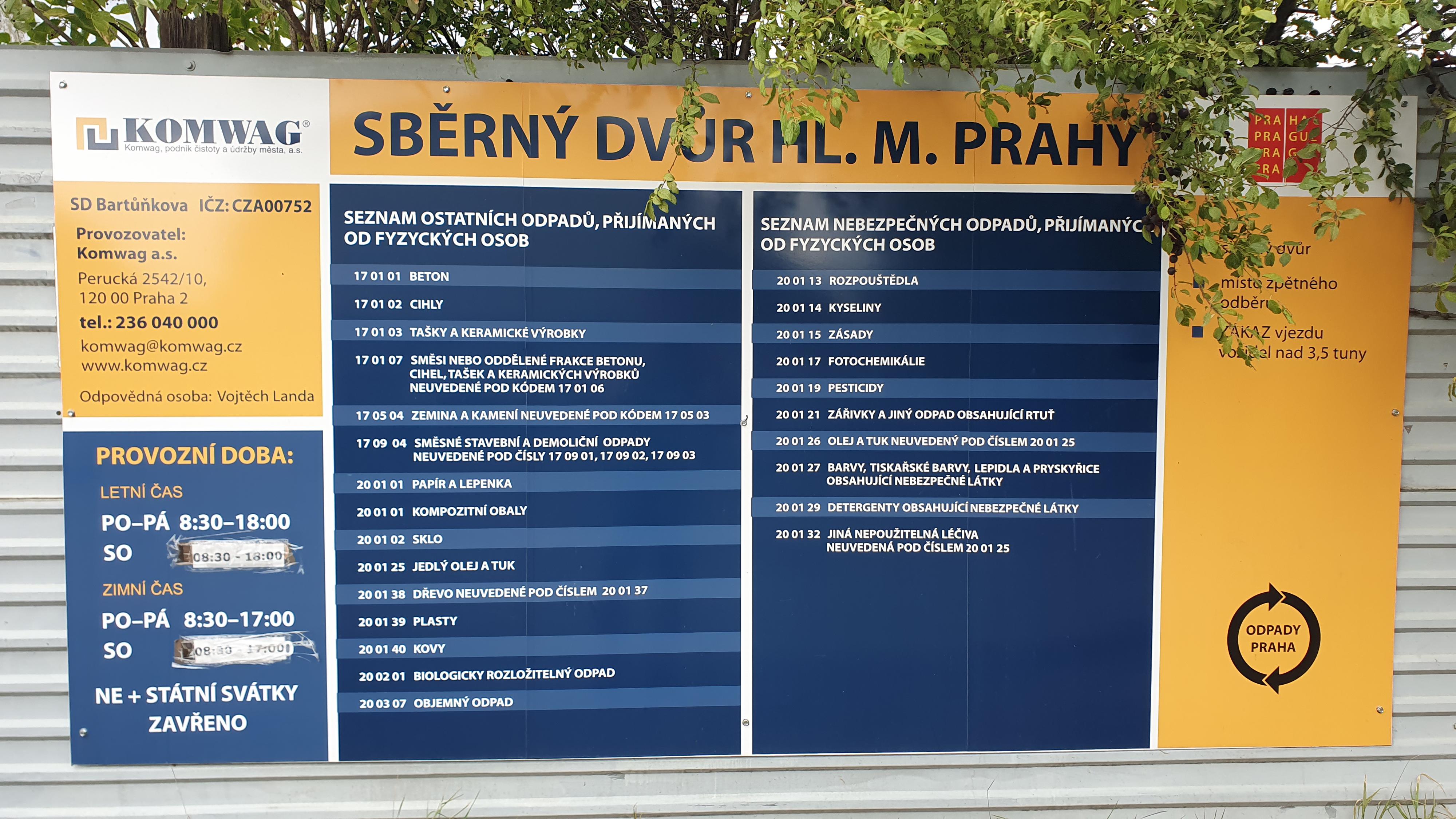 Komwag, a.s. Sběrný dvůr hl. m. Prahy foto 3