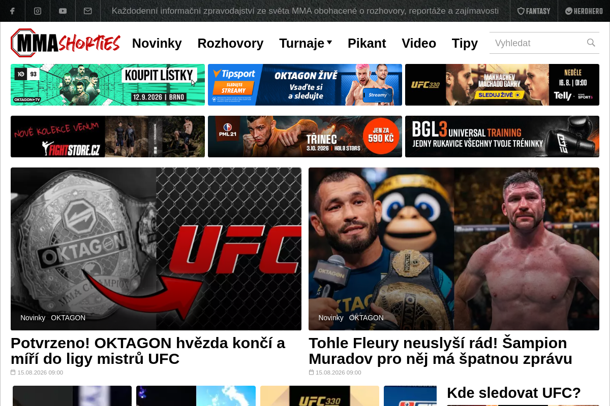 MMA Shorties