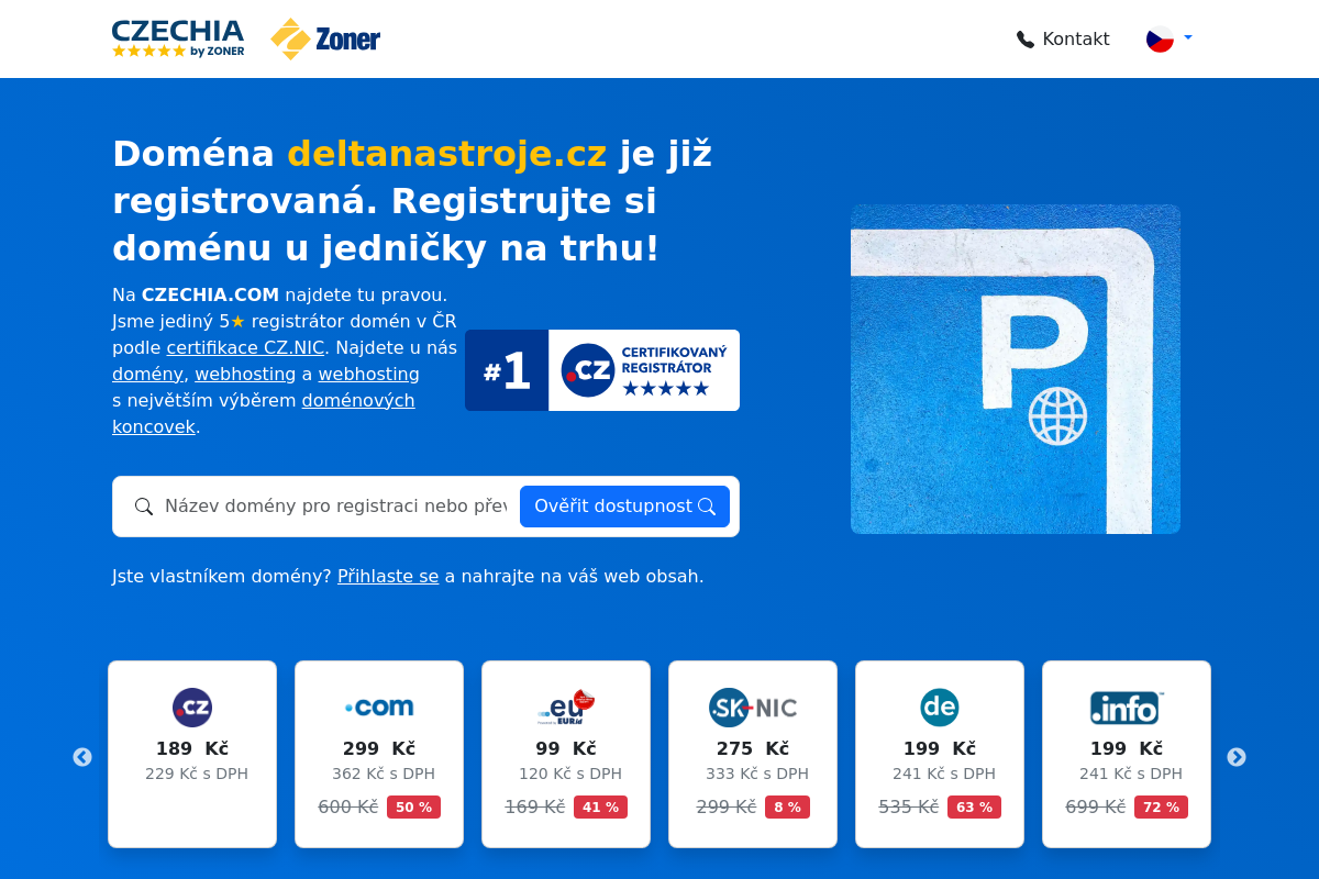 Deltanastroje.cz