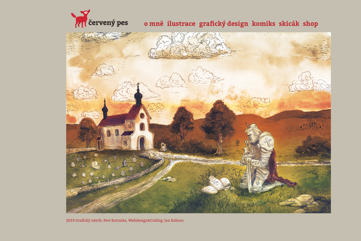 MgA. Petr Korunka - Červený pes
