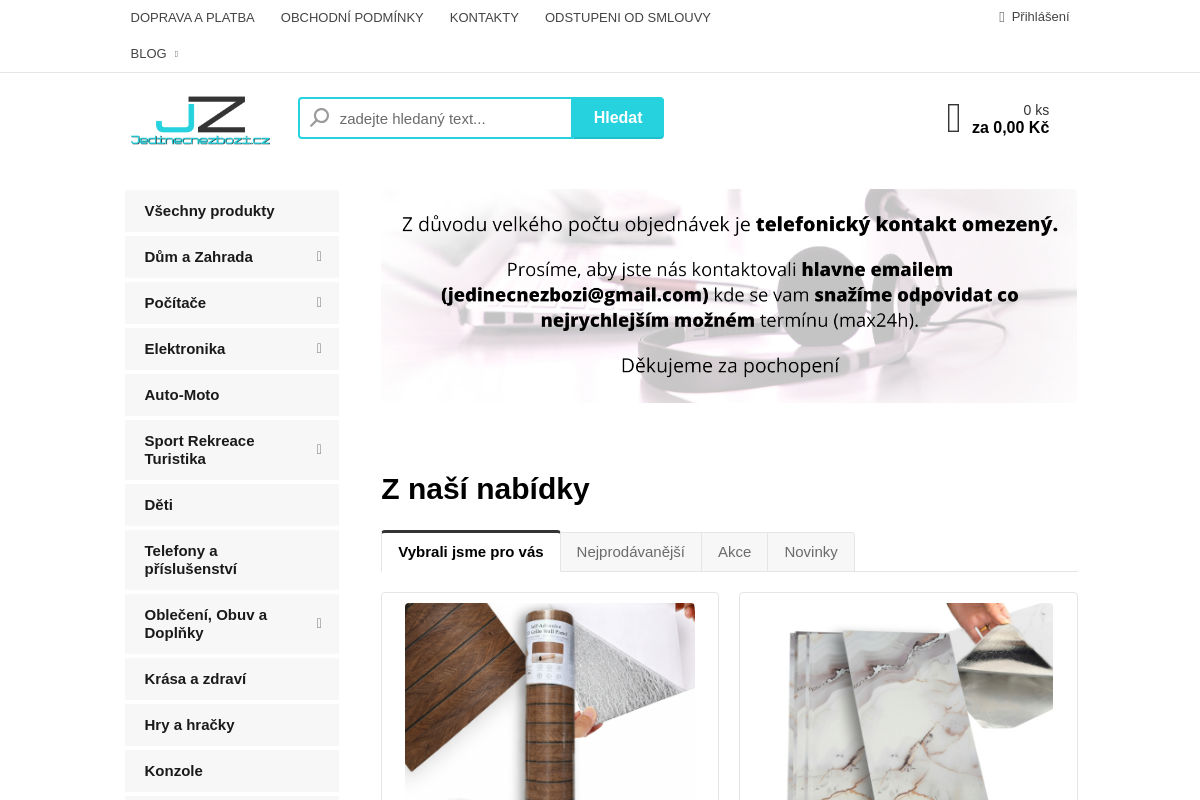 jedinecnezbozi.cz