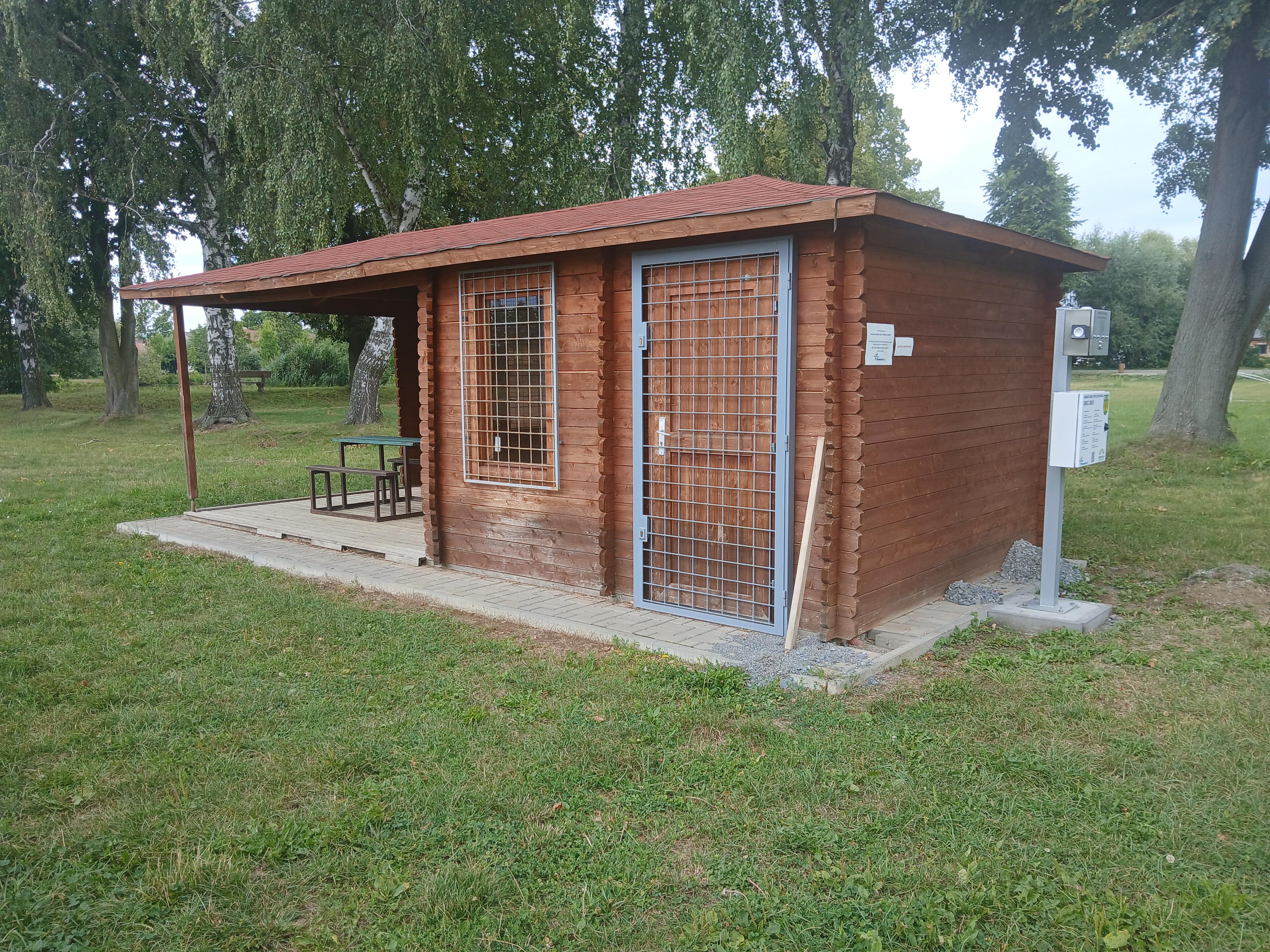 Nabíjecí stanice Obec Liboš - víceúčelové hřiště