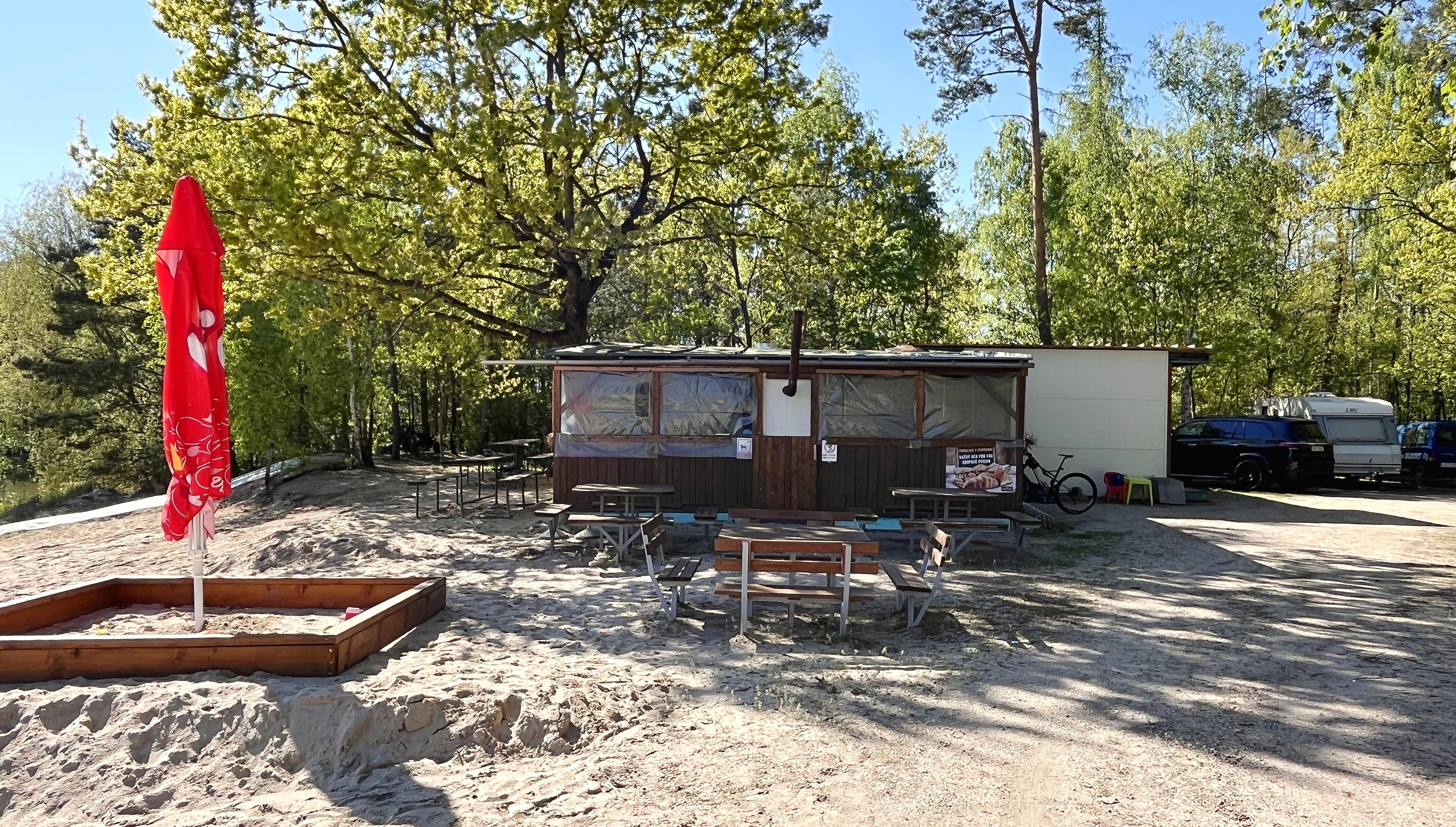 Kiosek na pláži